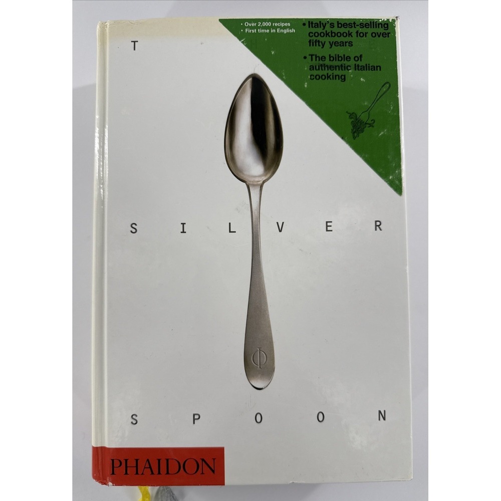 The Silver Spoon‎ by Phaidon Press with over 2000 recipes 2005 Hardcover